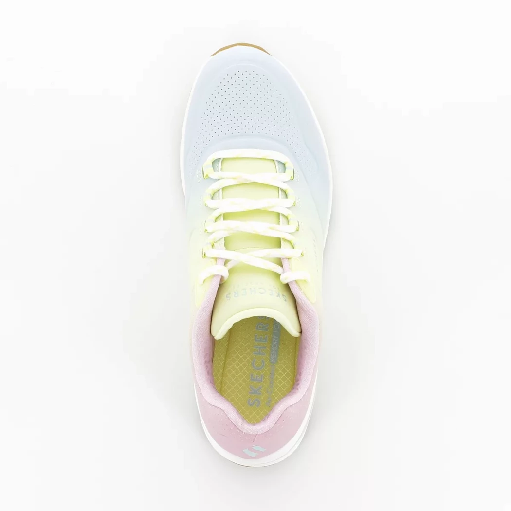 Image (6) de la chaussures Skechers - Baskets Multicolore en Cuir synthétique