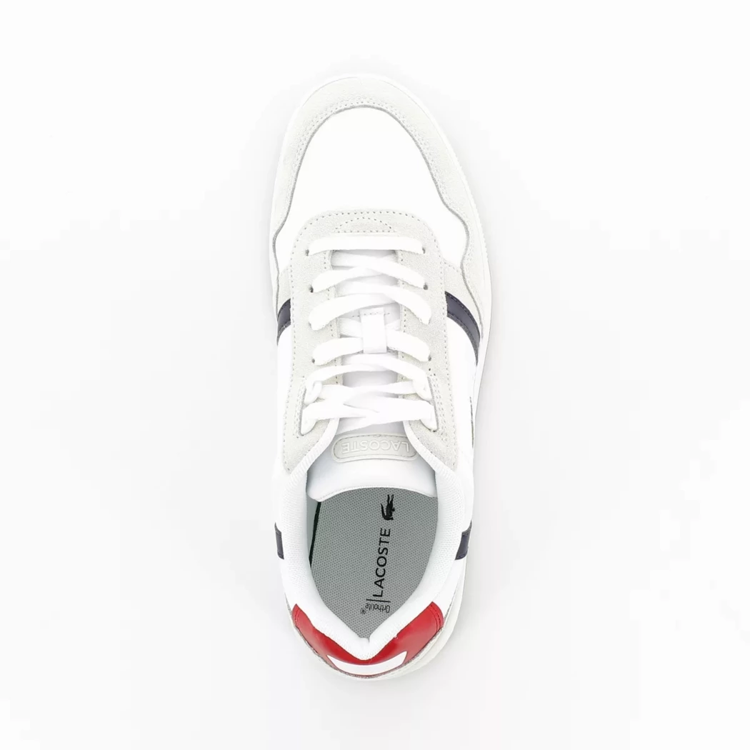 Image (6) de la chaussures Lacoste - Baskets Blanc en Cuir