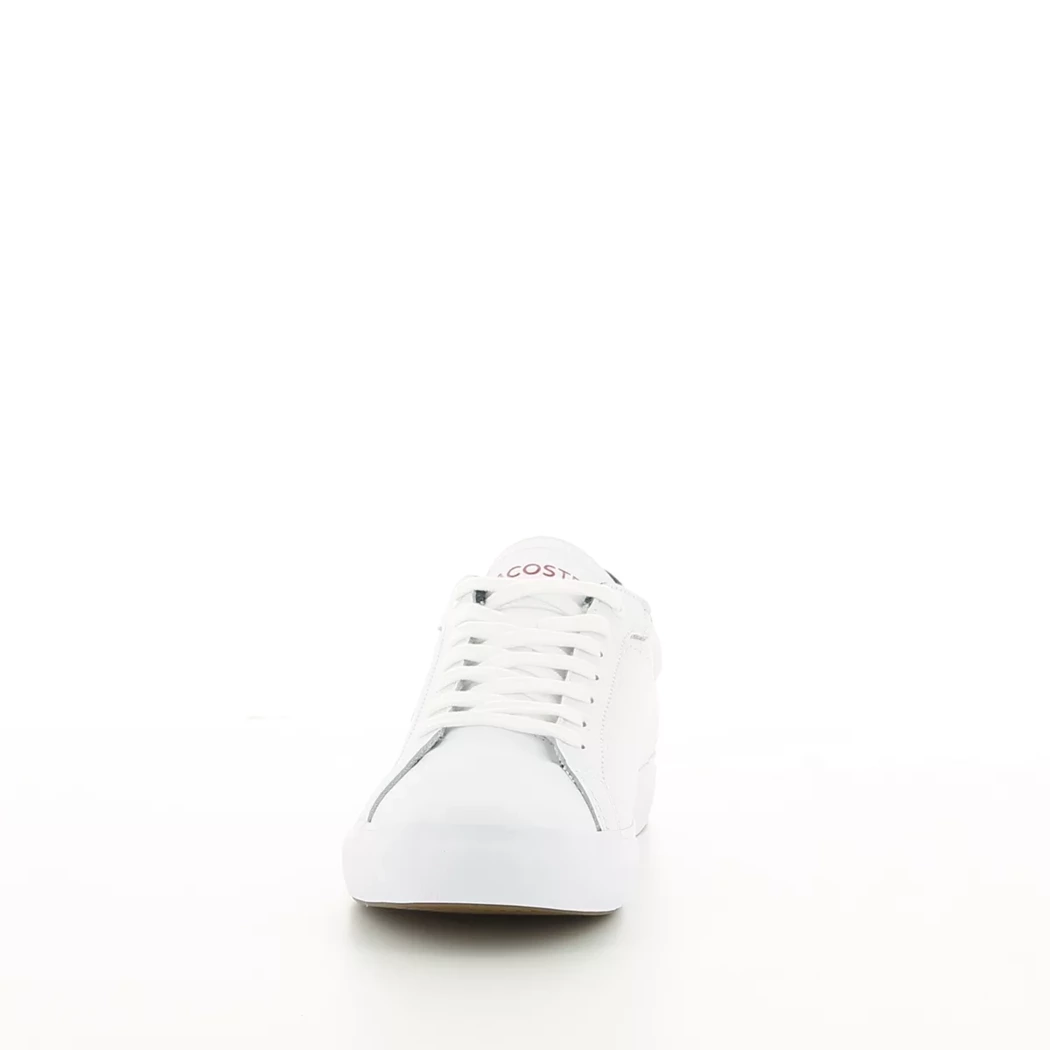 Image (5) de la chaussures Lacoste - Baskets Blanc en Cuir