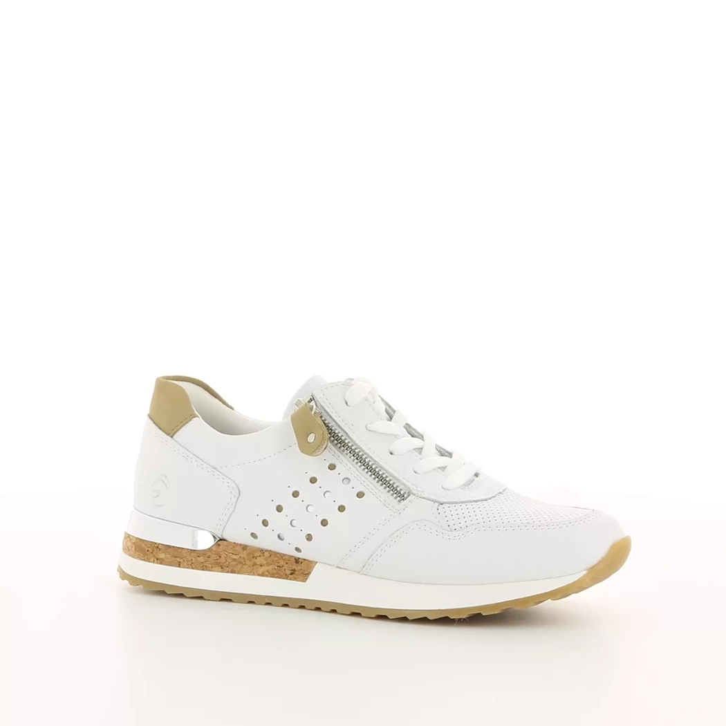 Image (1) de la chaussures Remonte - Baskets Blanc en Cuir