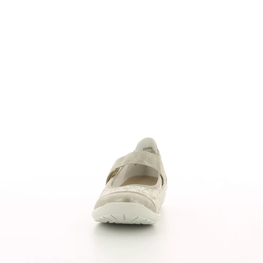 Image (5) de la chaussures Remonte - Ballerines Taupe en Cuir et textile