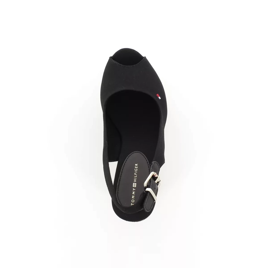 Image (6) de la chaussures Tommy Hilfiger - Sandales et Nu-Pieds Noir en Textile
