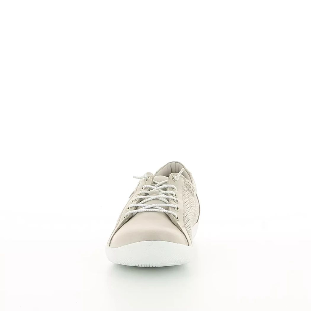Image (5) de la chaussures Andrea Conti - Baskets Taupe en Cuir