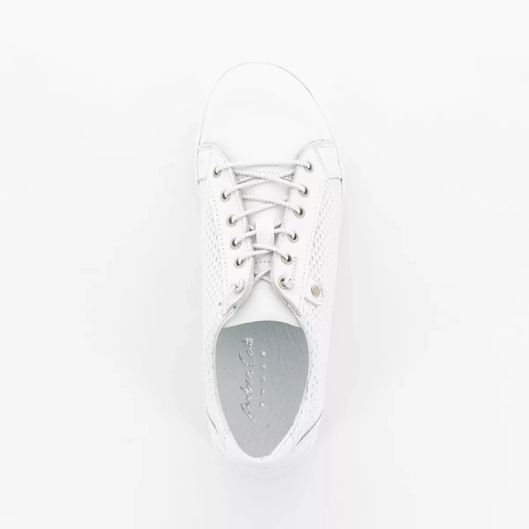 Image (6) de la chaussures Andrea Conti - Baskets Blanc en Cuir
