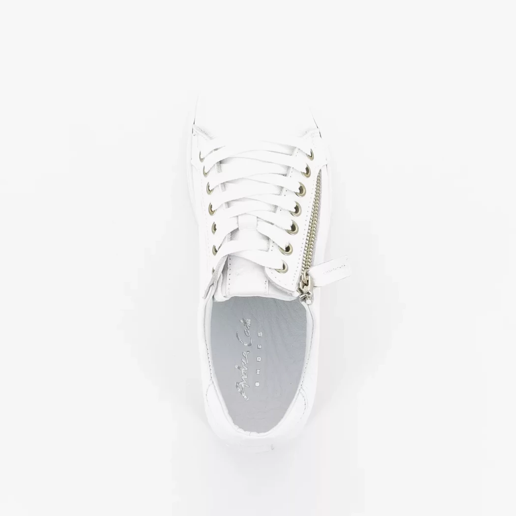 Image (6) de la chaussures Andrea Conti - Chaussures à lacets Blanc en Cuir