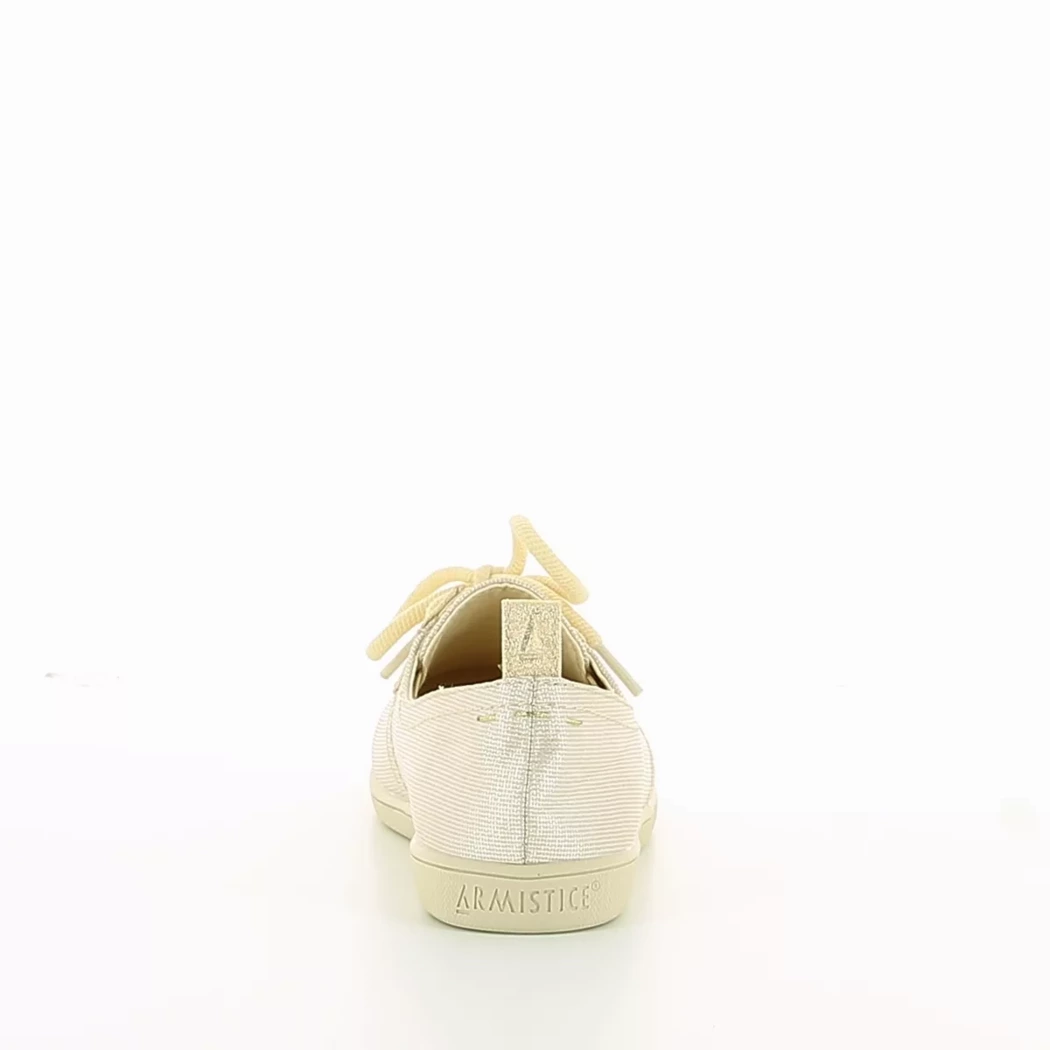 Image (3) de la chaussures Armistice - Baskets Beige en Textile