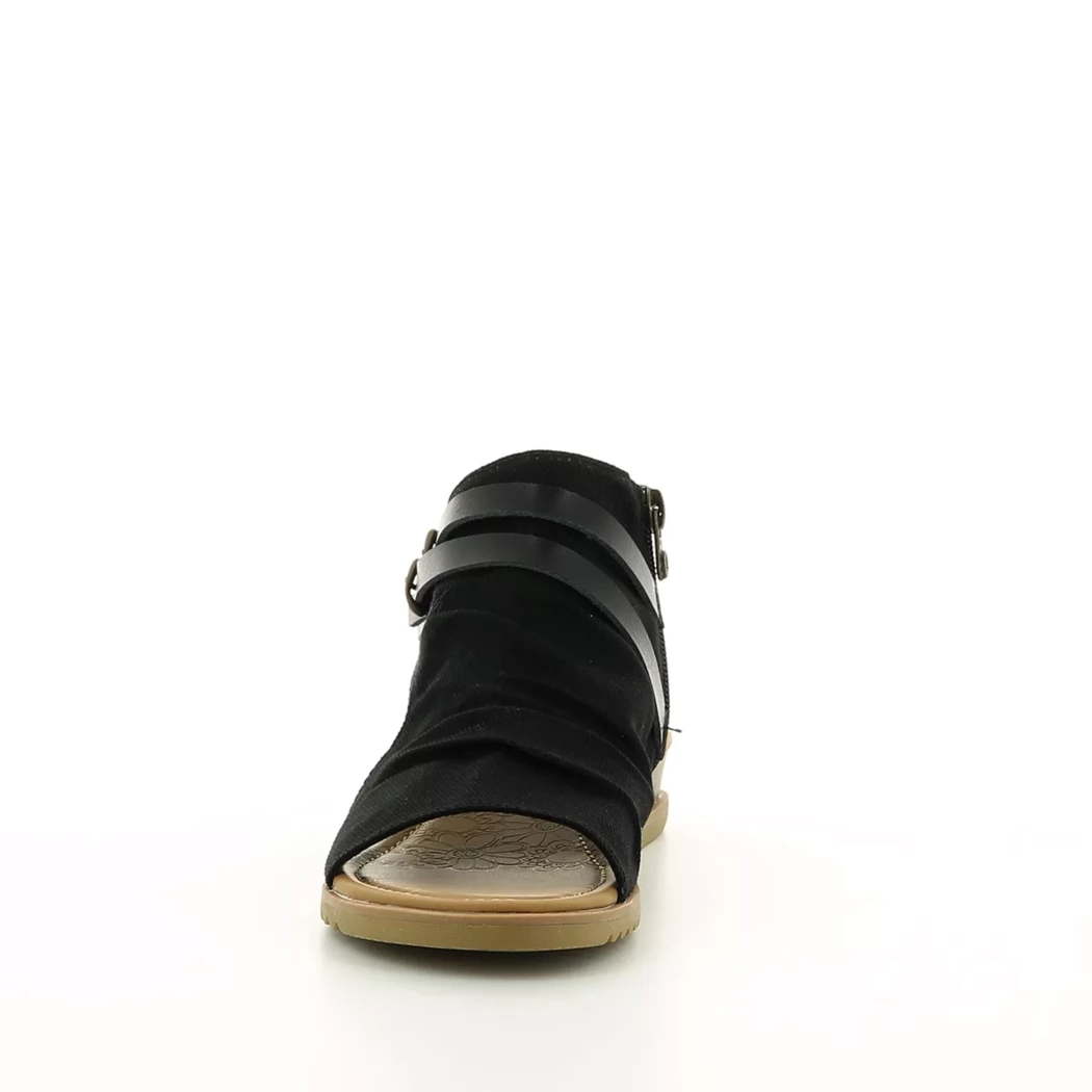 Image (5) de la chaussures Blowfish - Sandales et Nu-Pieds Noir en Textile