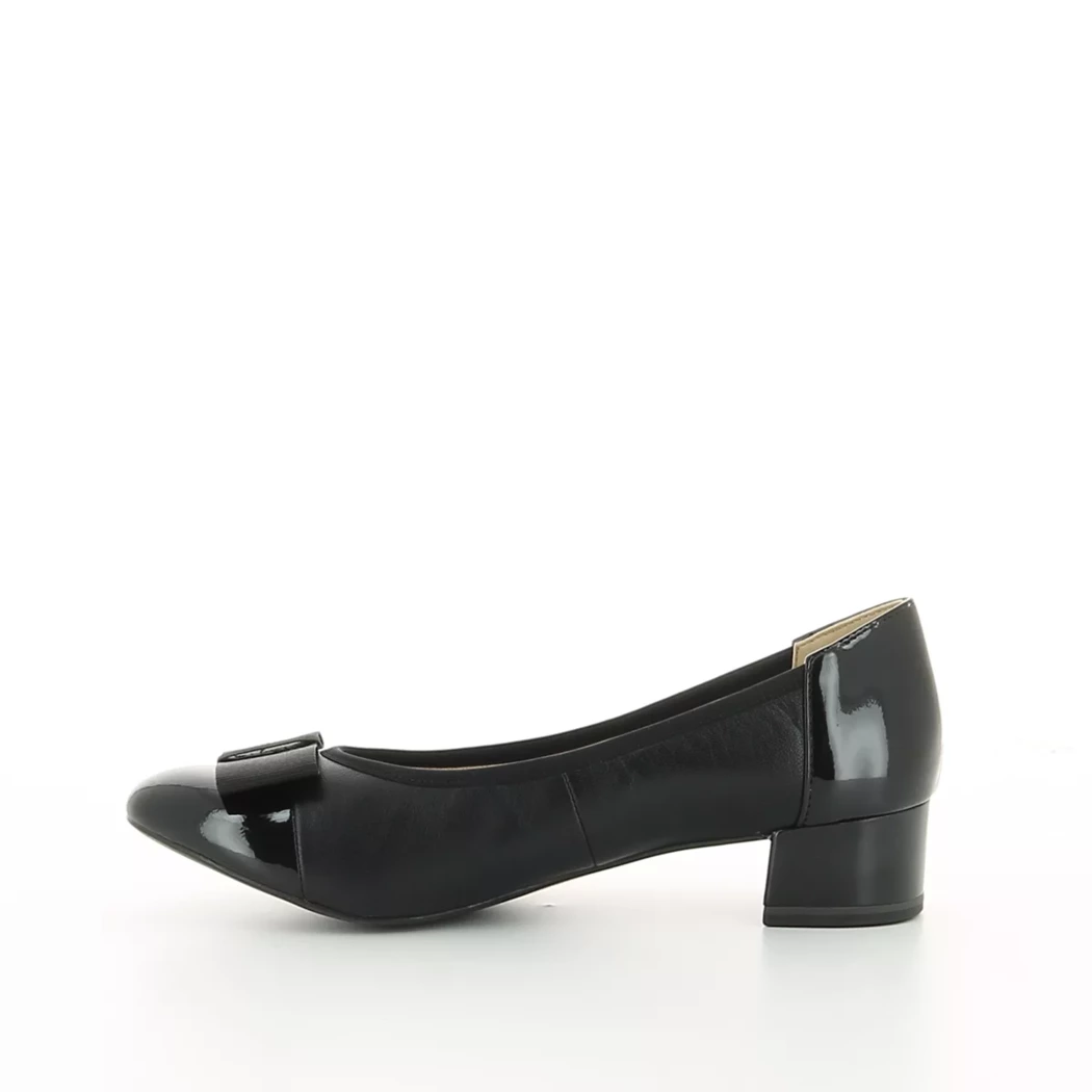 Image (4) de la chaussures Caprice - Escarpins Noir en Cuir