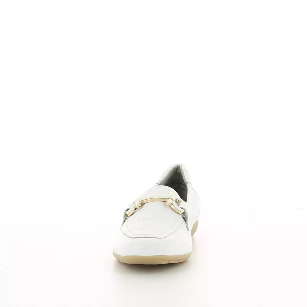 Image (5) de la chaussures Caprice - Mocassins Blanc en Cuir
