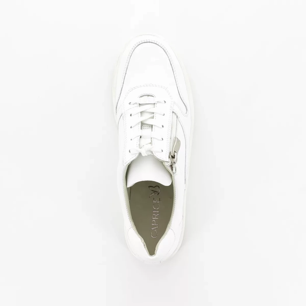 Image (6) de la chaussures Caprice - Baskets Blanc en Cuir