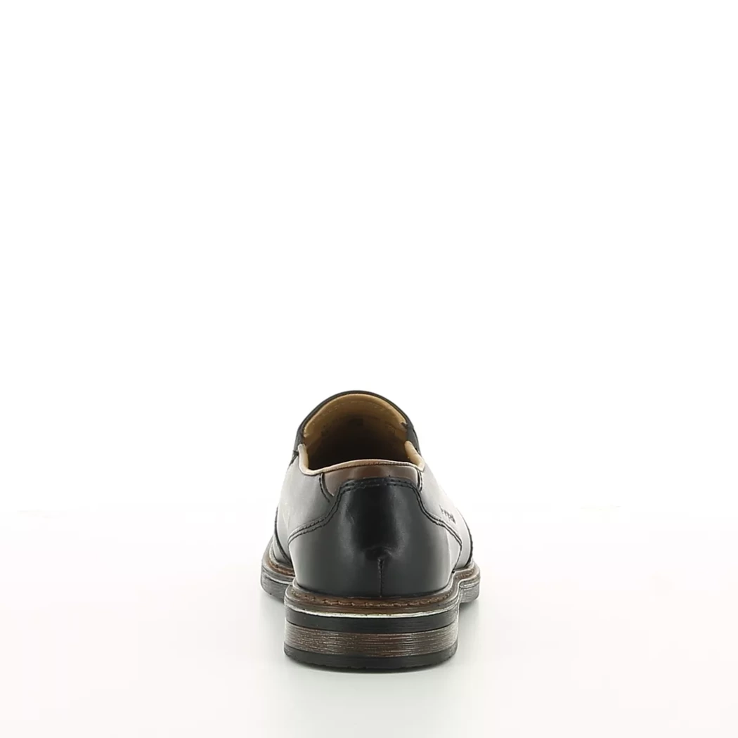 Image (3) de la chaussures Bugatti - Mocassins Noir en Cuir