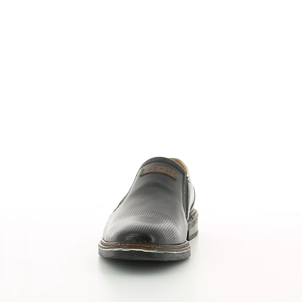 Image (5) de la chaussures Bugatti - Mocassins Noir en Cuir