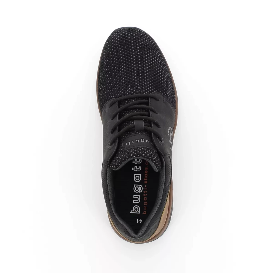 Image (6) de la chaussures Bugatti - Chaussures à lacets Noir en Textile