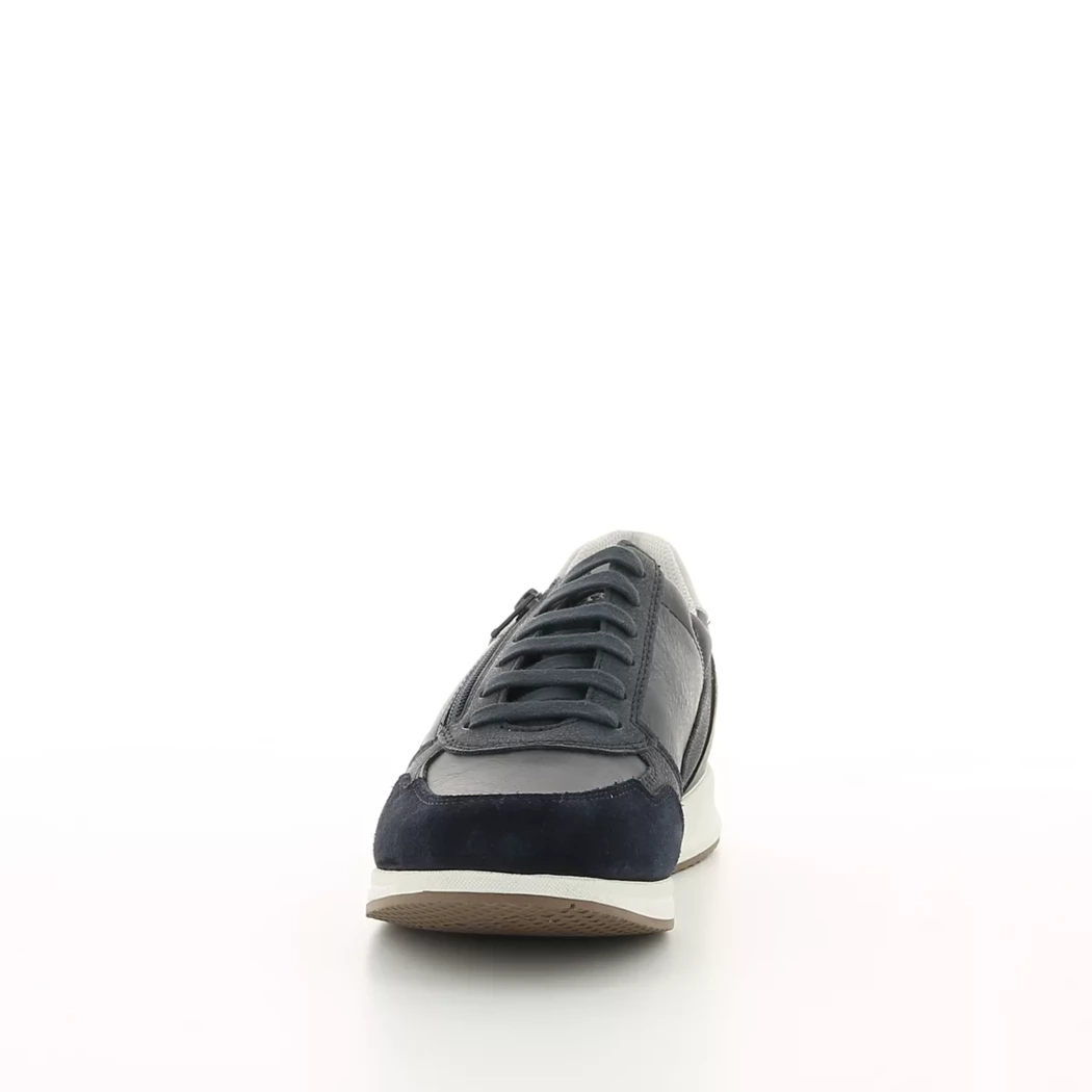 Image (5) de la chaussures Geox - Chaussures à lacets Bleu en Cuir nubuck