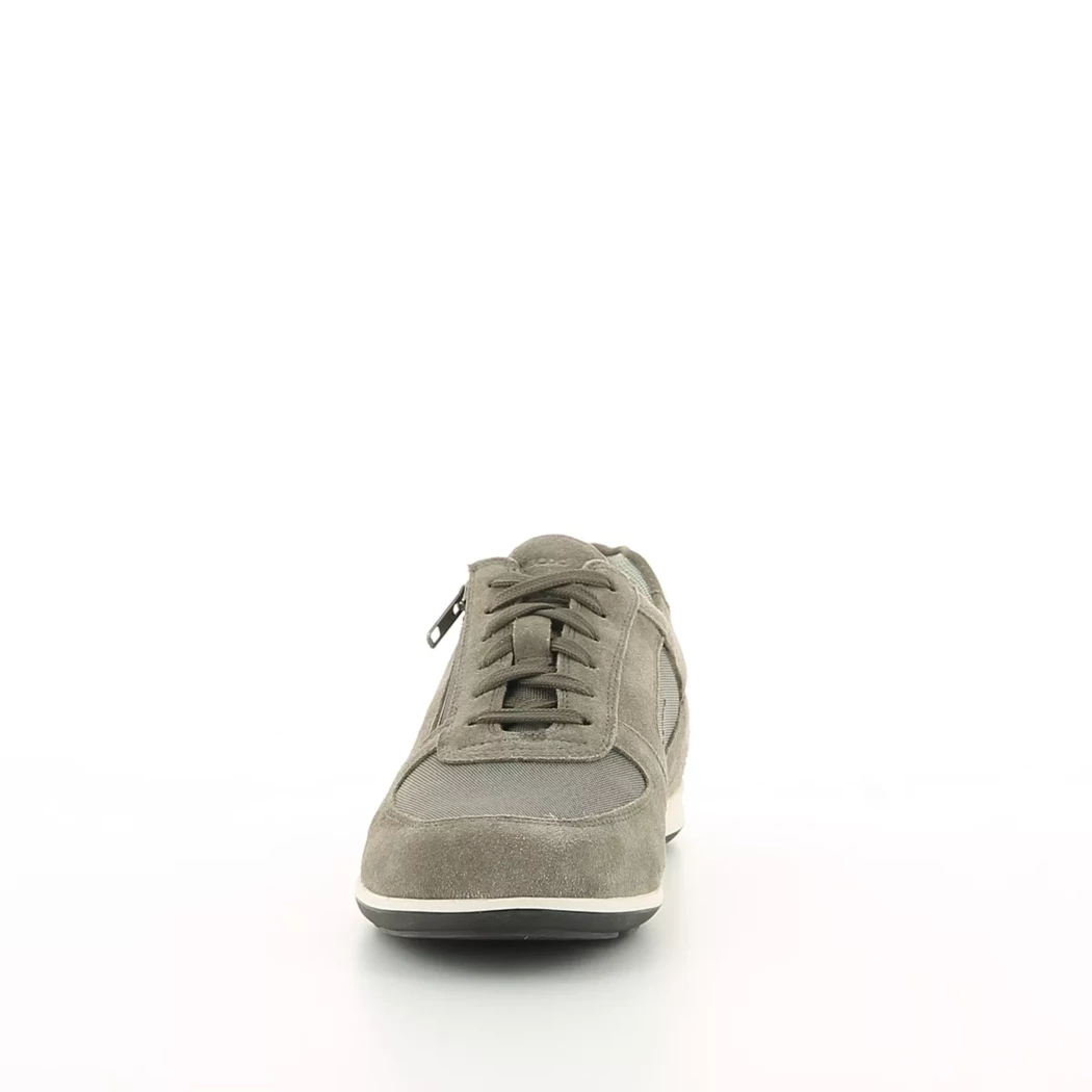 Image (5) de la chaussures Geox - Chaussures à lacets Taupe en Cuir nubuck
