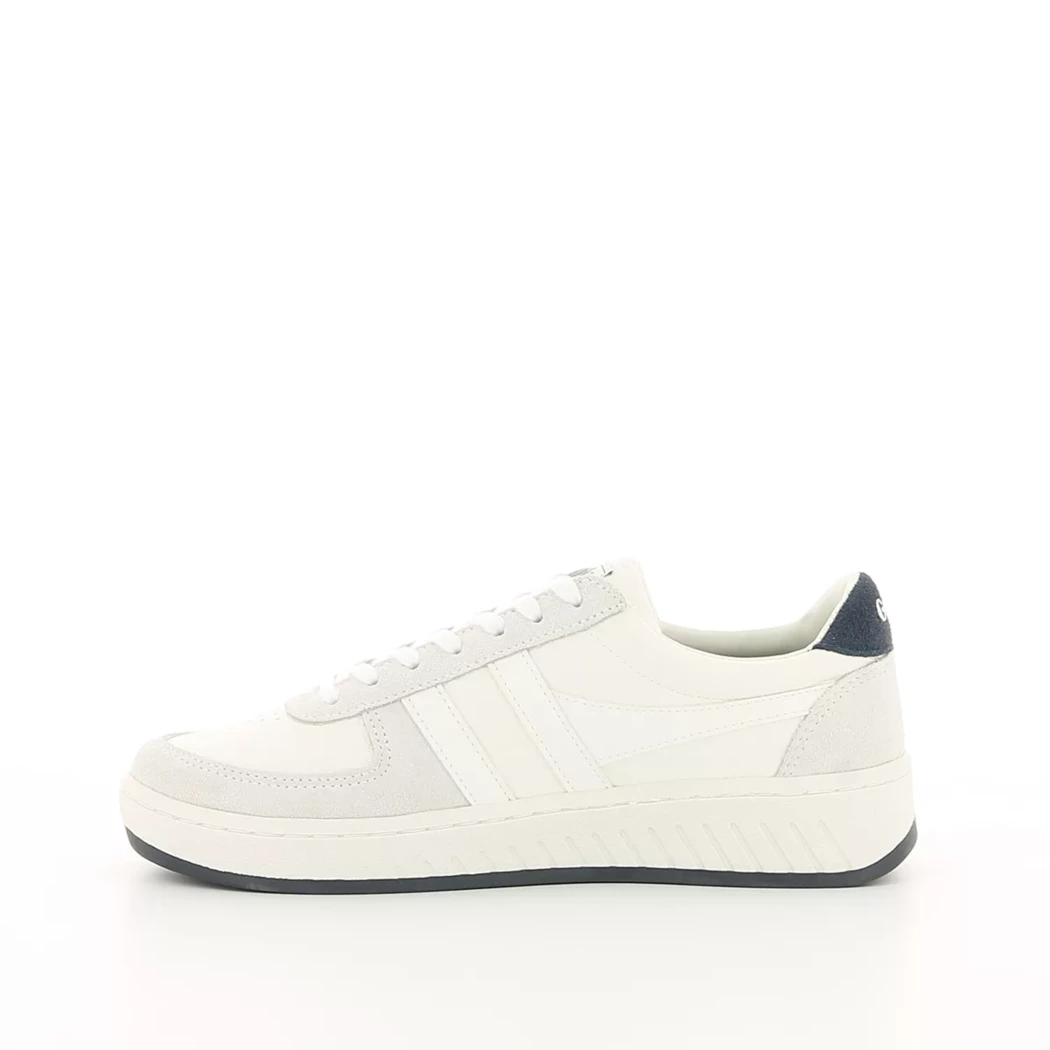 Image (4) de la chaussures Gola - Baskets Blanc en Cuir