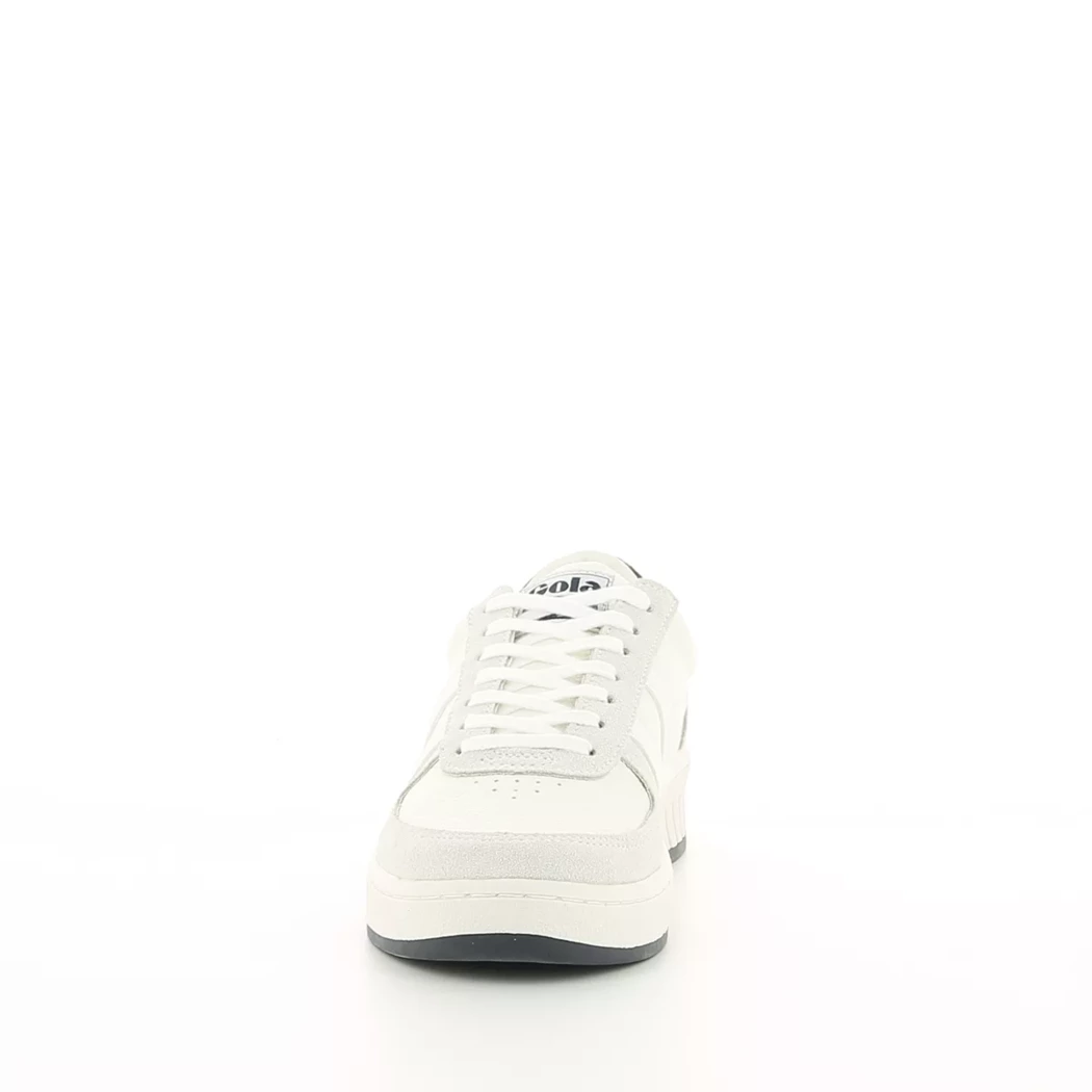 Image (5) de la chaussures Gola - Baskets Blanc en Cuir