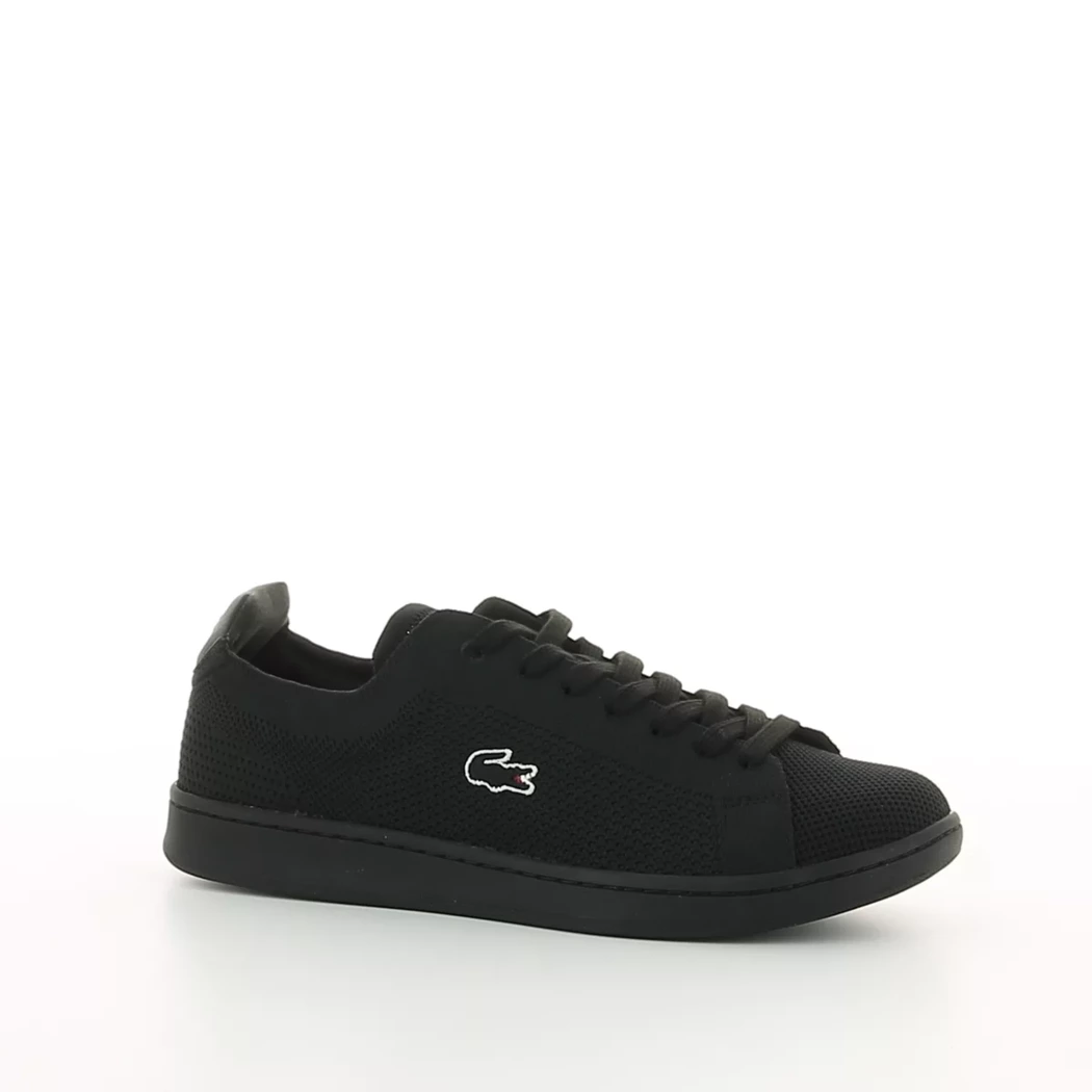 Image (1) de la chaussures Lacoste - Baskets Noir en Textile