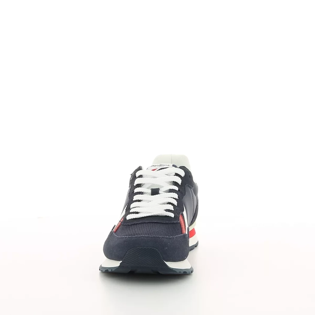 Image (5) de la chaussures Pepe Jeans - Baskets Bleu en Cuir synthétique