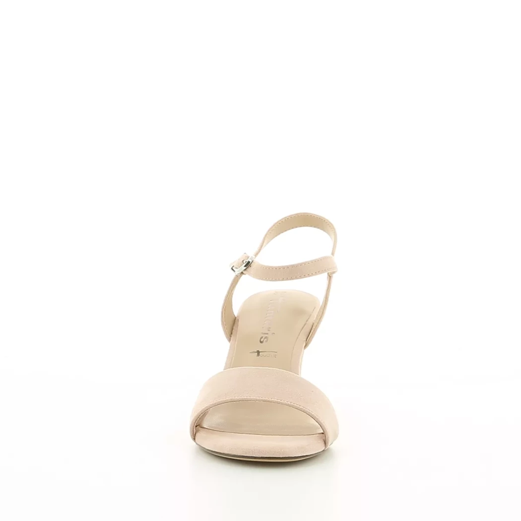 Image (5) de la chaussures Tamaris - Sandales et Nu-Pieds Rose en Cuir synthétique