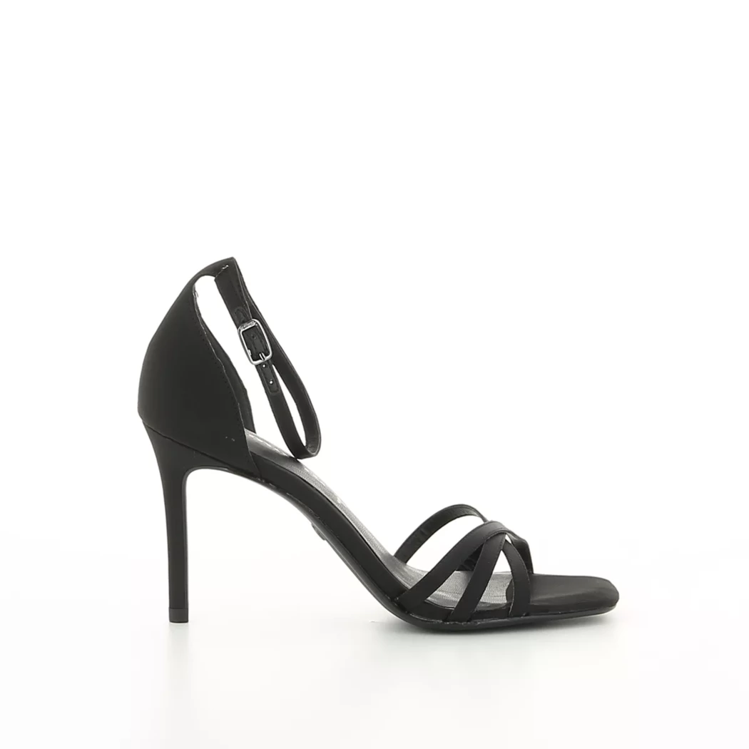 Image (2) de la chaussures Tamaris - Sandales et Nu-Pieds Noir en Textile