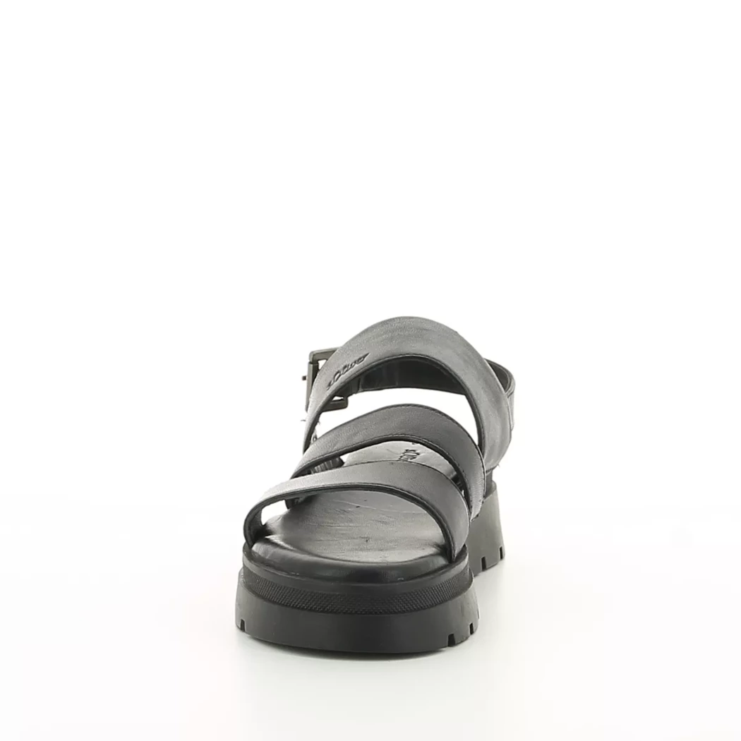 Image (5) de la chaussures S.Oliver - Sandales et Nu-Pieds Noir en Cuir synthétique