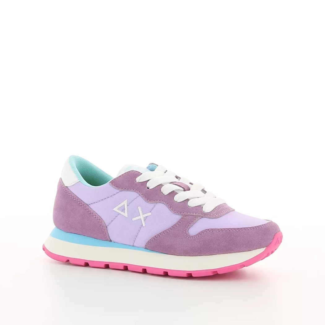 Image (1) de la chaussures Sun68 - Baskets Violet / Lilas en Textile