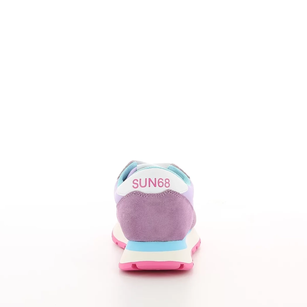 Image (3) de la chaussures Sun68 - Baskets Violet / Lilas en Textile