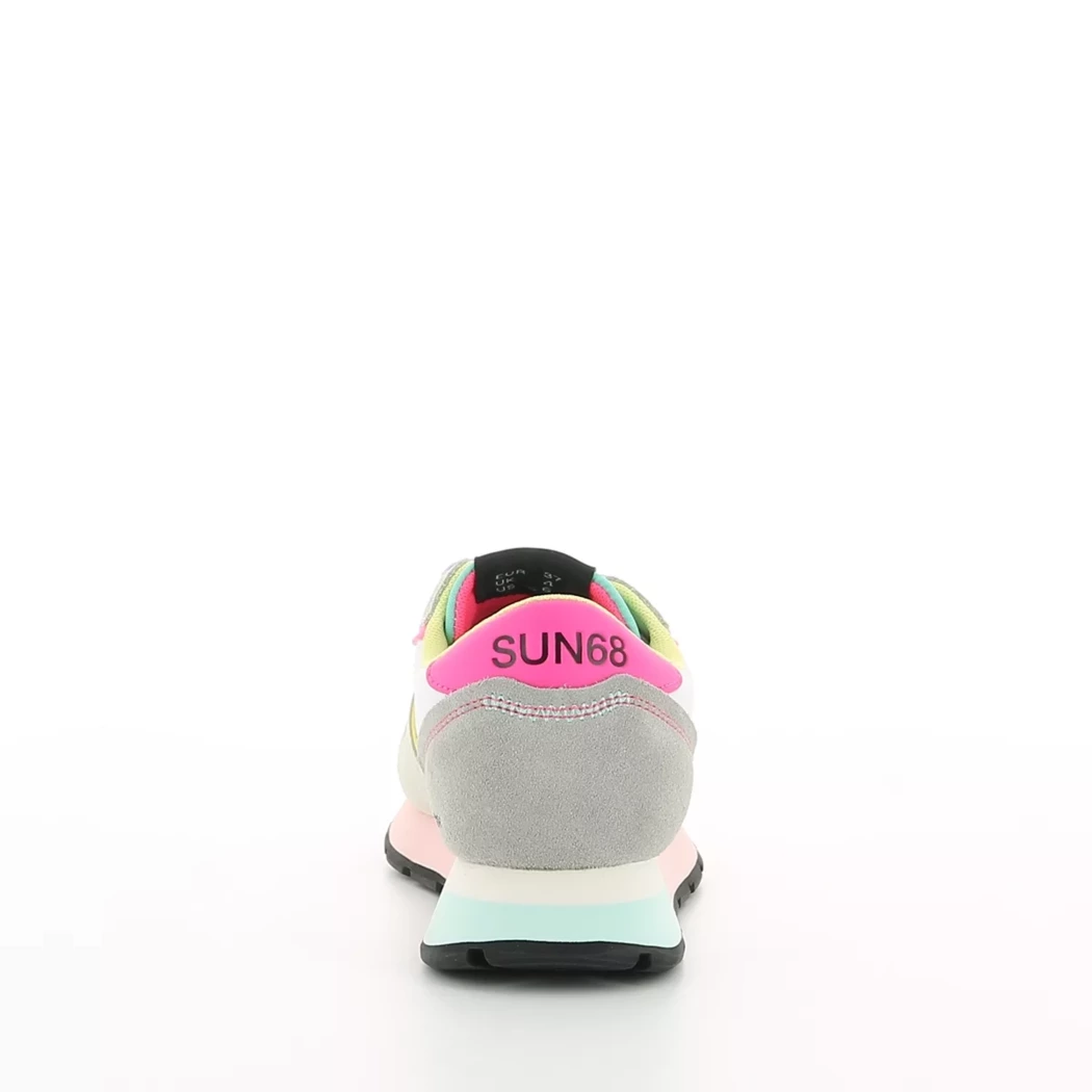 Image (3) de la chaussures Sun68 - Baskets Blanc en Textile