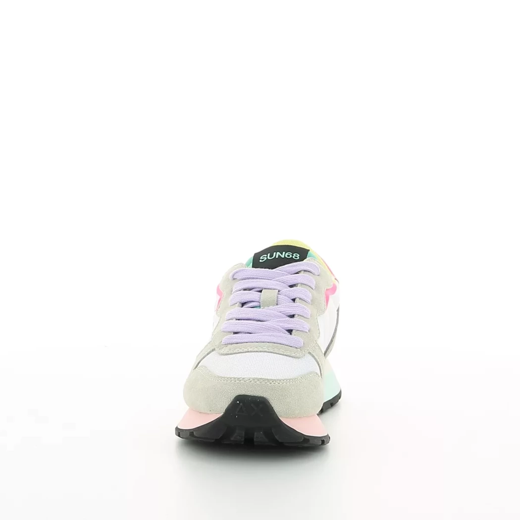 Image (5) de la chaussures Sun68 - Baskets Blanc en Textile