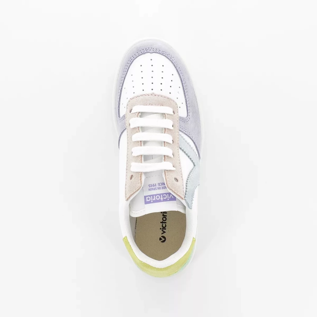Image (6) de la chaussures Victoria - Baskets Blanc en Cuir synthétique