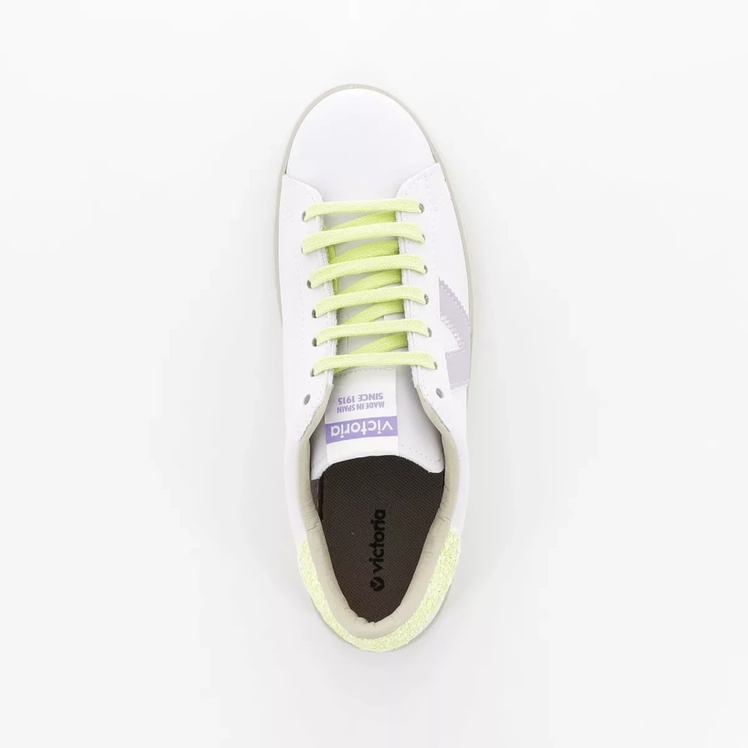Image (6) de la chaussures Victoria - Baskets Blanc en Cuir synthétique