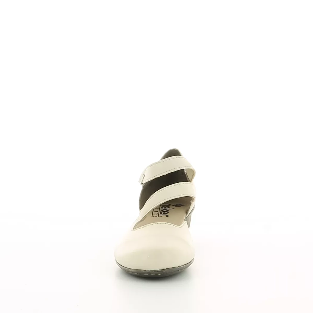 Image (5) de la chaussures Rieker - Escarpins Beige en Cuir