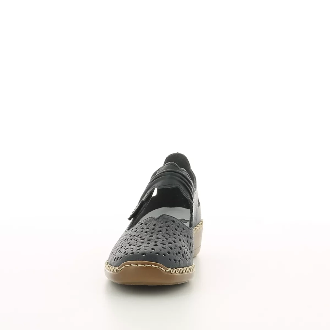 Image (5) de la chaussures Rieker - Escarpins Bleu en Cuir