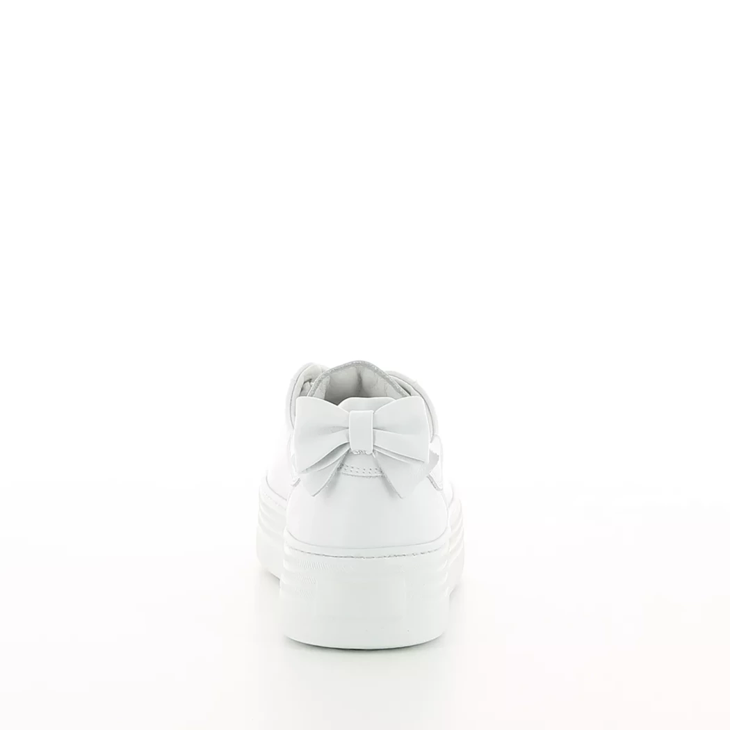 Image (3) de la chaussures Nero Giardini - Baskets Blanc en Cuir