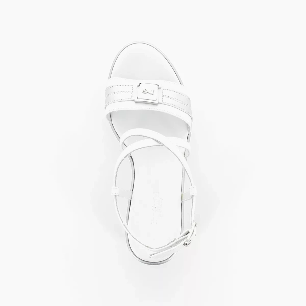 Image (6) de la chaussures Nero Giardini - Sandales et Nu-Pieds Blanc en Cuir