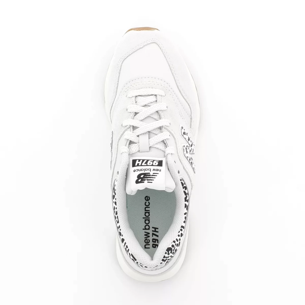 Image (6) de la chaussures New Balance - Baskets Blanc en Multi-Matières