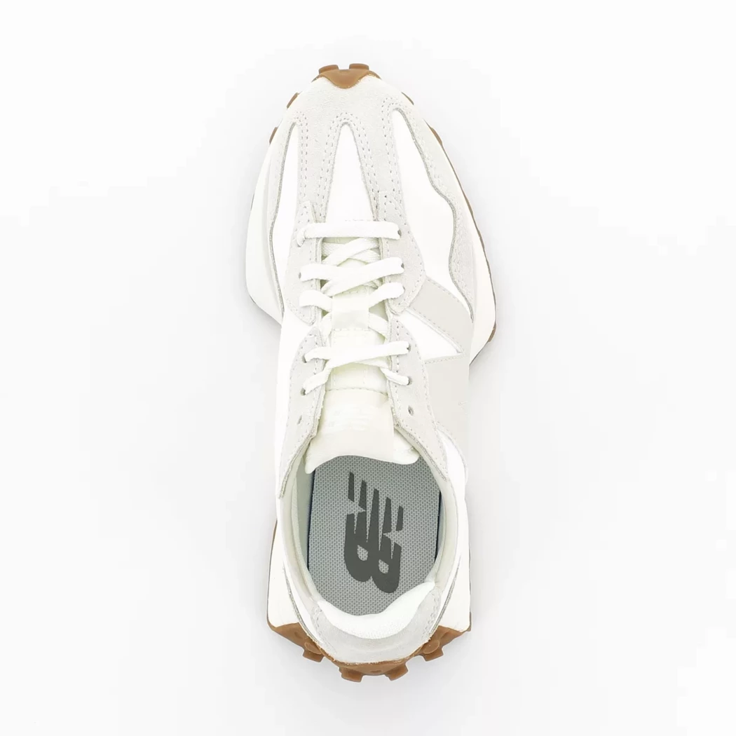 Image (6) de la chaussures New Balance - Baskets Blanc en Cuir synthétique