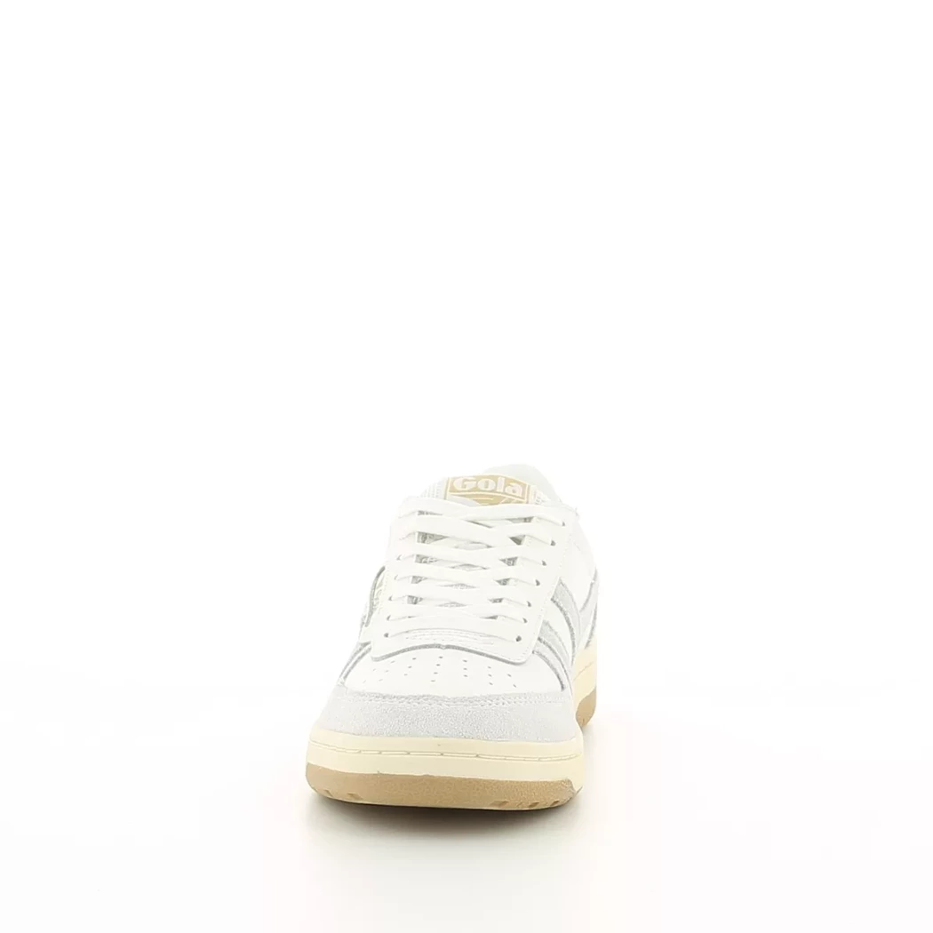 Image (5) de la chaussures Gola - Baskets Blanc en Cuir