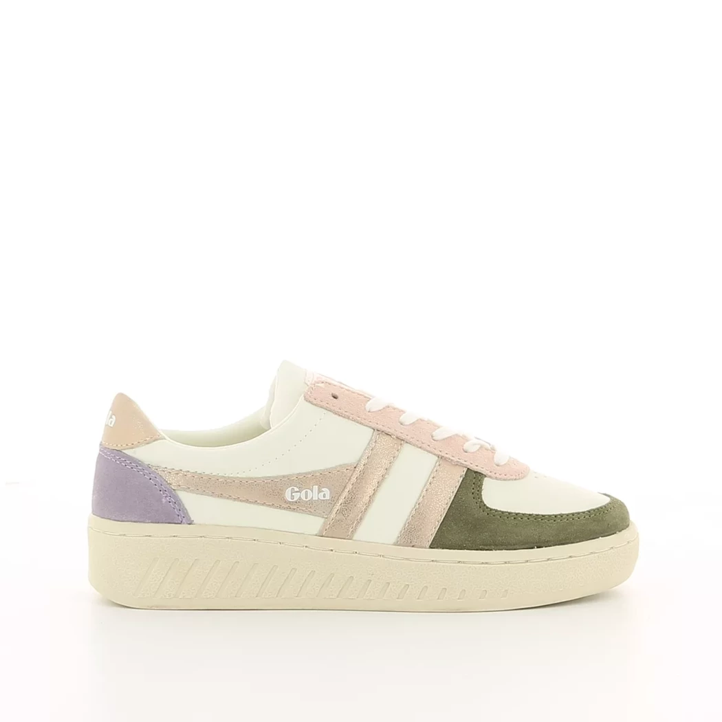 Image (2) de la chaussures Gola - Baskets Blanc en Cuir