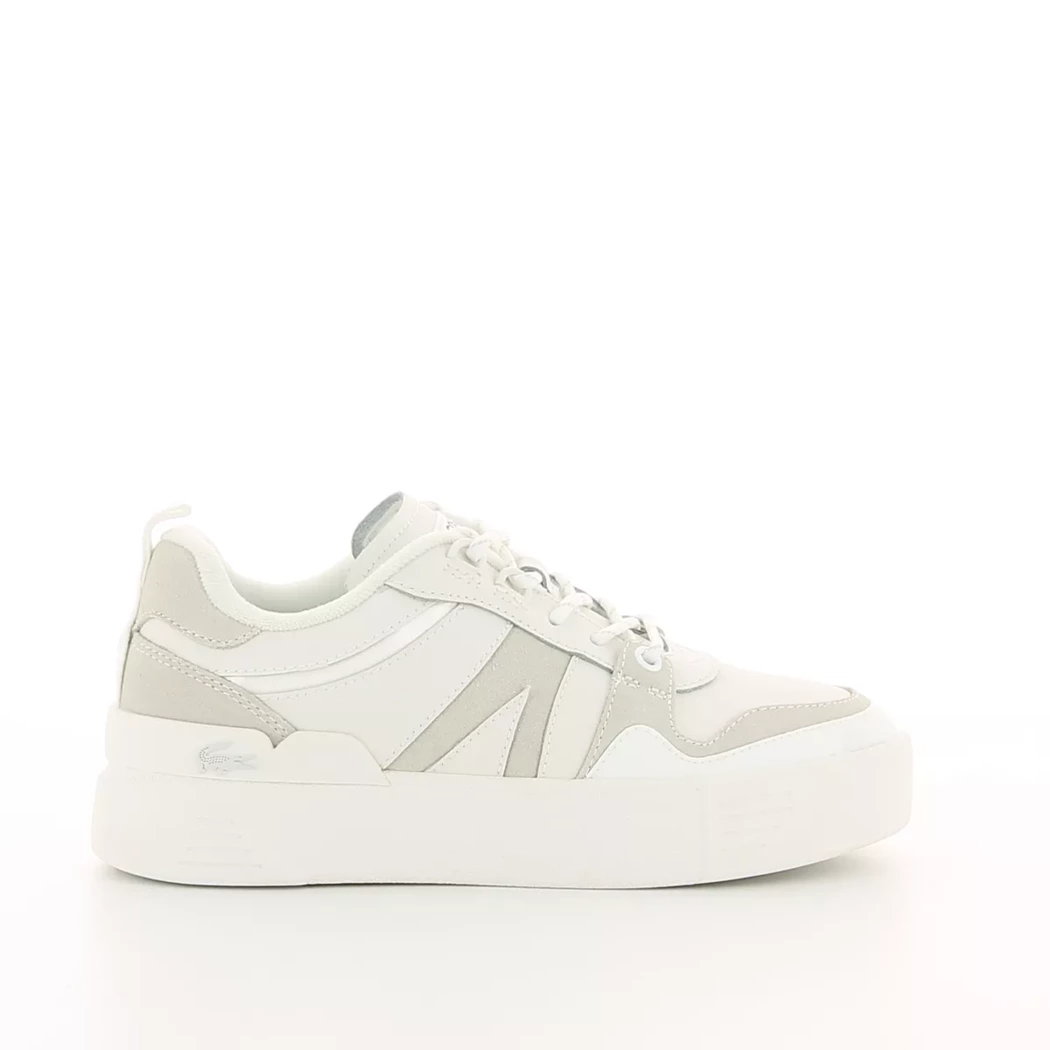 Image (2) de la chaussures Lacoste - Baskets Blanc en Cuir