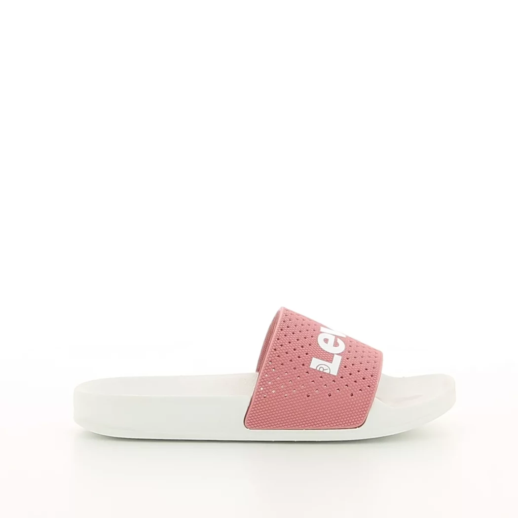 Image (2) de la chaussures Levi's - Tongs et Plage Rose en Caoutchouc