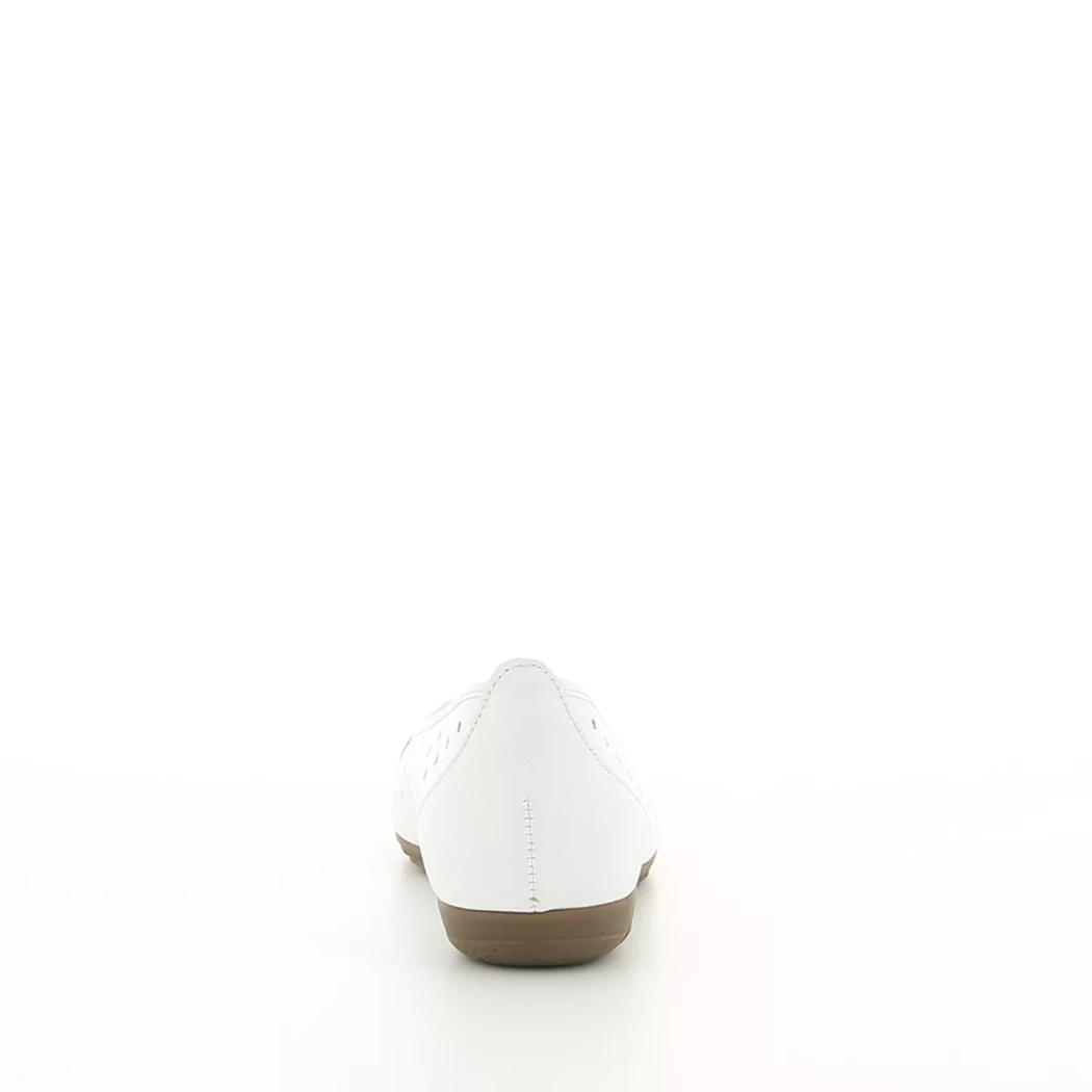 Image (3) de la chaussures Gabor - Ballerines Blanc en Cuir