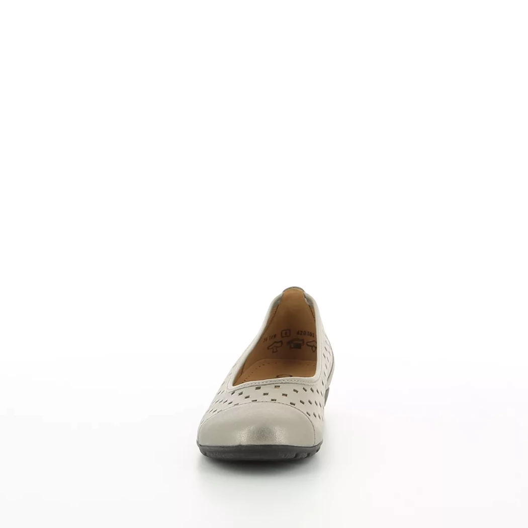 Image (5) de la chaussures Gabor - Ballerines Or / Bronze / Platine en Cuir