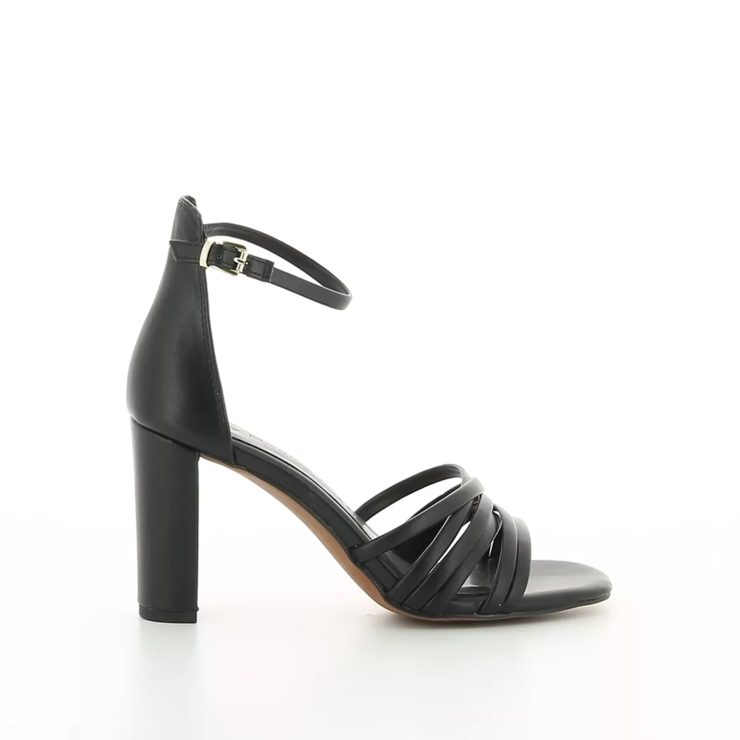 Image (2) de la chaussures Marco Tozzi - Sandales et Nu-Pieds Noir en Cuir synthétique