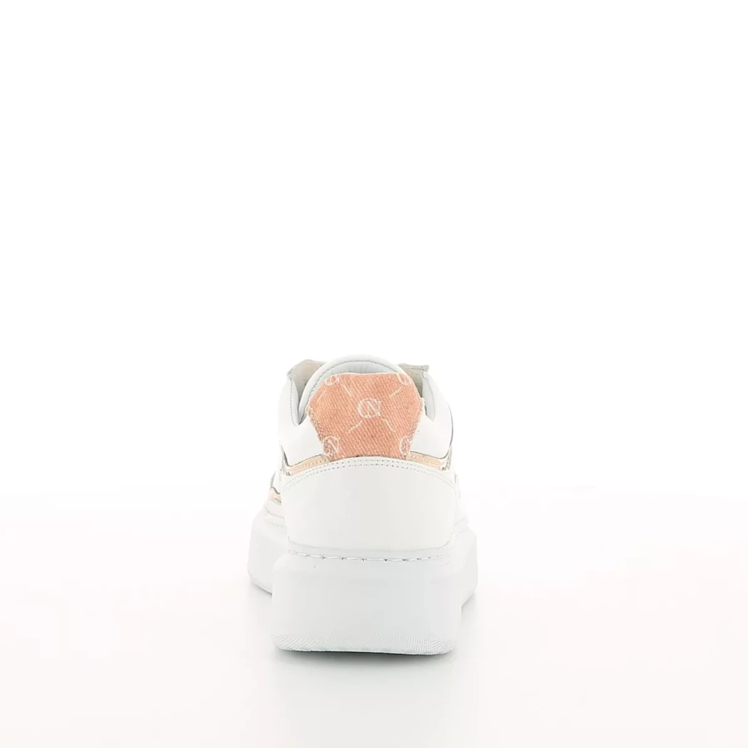 Image (3) de la chaussures Cafe Noir - Baskets Blanc en Cuir