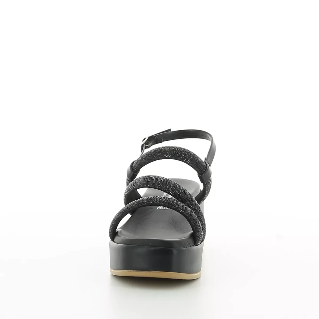 Image (5) de la chaussures Cafe Noir - Sandales et Nu-Pieds Noir en Textile