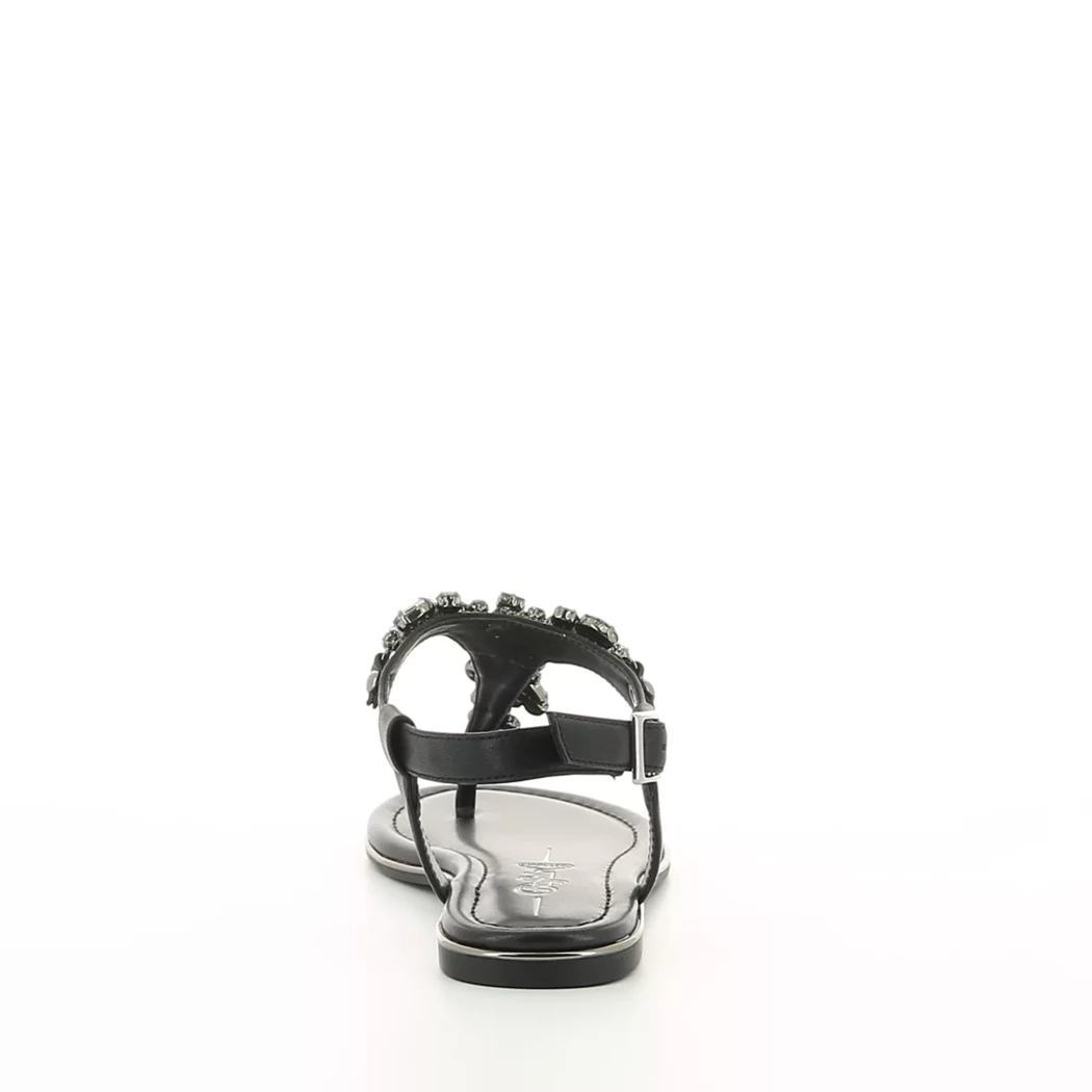 Image (3) de la chaussures Buffalo - Sandales et Nu-Pieds Noir en Cuir