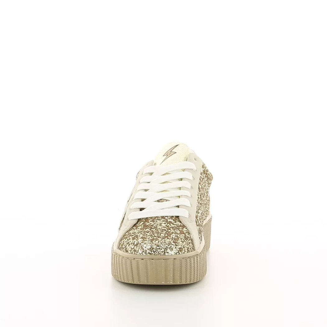 Image (5) de la chaussures CL11 - Baskets Or / Bronze / Platine en Textile