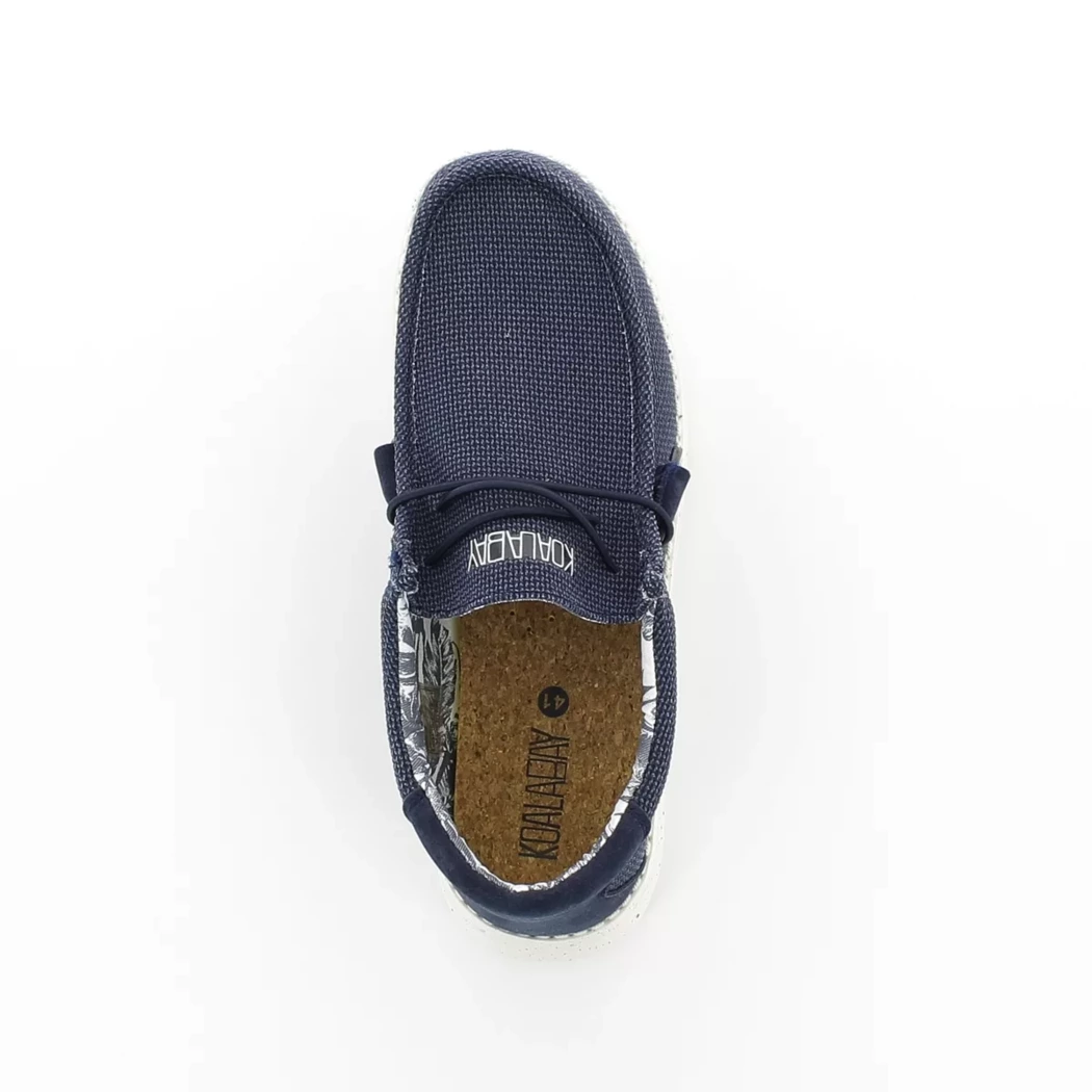 Image (6) de la chaussures Koala Bay - Baskets Bleu en Textile